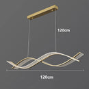 Axyaa Minimalist Modern Art Chandelier for Restaurant Bar Grand Living Room