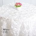 Axyaa Petal Rose Tablecloth: Modern 3D Design for Wedding and Hotel Tables