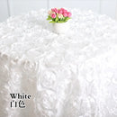 Axyaa Petal Rose Tablecloth: Modern 3D Design for Wedding and Hotel Tables
