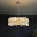 Axyaa Modern Crystal LED Chandeliers in Chrome/Gold for Elegant Decor