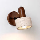 Axyaa Wabi Sabi Yellow Cave Stone LED Wall Lamp for Bedroom and Living Room