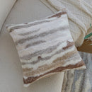 Axyaa Gradient Faux Rabbit Fur Cushion Cover 45x45cm, Super Soft for Home Sofa Decor