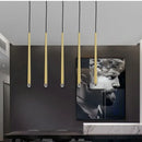 Axyaa Gold Led G9 Pendant Chandelier for Modern Home Decor