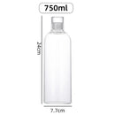 Axyaa Glass Water Bottle: Portable Multi-function Milk Cup for Travel and Sports