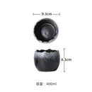 Axyaa Ceramic Eggshell Bowl Set Molecular Cuisine-inspired Tableware