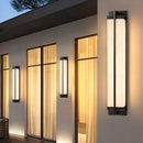 Outdoor Waterproof Wall Lamp for Courtyards & Balconies - Axyaa Marble Alabaster Wall Lamp