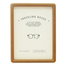 Axyaa Solid Wood Beech Ebony Photo Frame Table - Nordic Style Décor