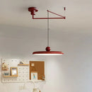 Axyaa Modern Rocker Dining Chandelier: LED Foldable Long Arm Lamp for Minimalist Nordic Style