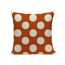 Axyaa Linen Red Christmas Pillows 45x45 for Living Room Decor
