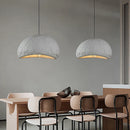 Axyaa Wabi Sabi Scandinavian Pendant Lamp in Green Grey for Living Room