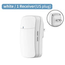 Axyaa Wireless Doorbell Chime: Waterproof 100M Range, 38 Ringtones, Easy Install