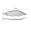 Axyaa Retro Glass Fruit Plate: Creative Hammer Pattern, Light Luxury Design