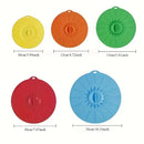 Axyaa Silicone Bowl Cover Set for Food Storage and Microwave - Kitchen Essential