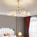 Luxury Atmosphere Crystal Chandelier for Living Dining Bedroom Villa Room Decor by Axyaa