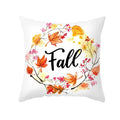 Maple Pumpkin Autumn Pillowcase Sofa Seat Cushion Cover by Axyaa