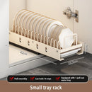 Stainless Steel Dish Rack Organizer for Bowls, Plates, and Storage - Axyaa