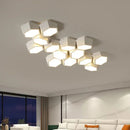 Axyaa Modern Alloy Ceiling Chandelier for Home Living Room Bedroom Lighting