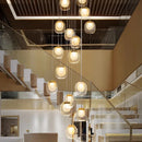 Axyaa Nordic Pendant Lamp for Dining Room - Indoor Lighting Chandelier for Living Room