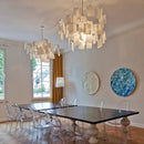 Axyaa Paper Chandelier: Designer DIY Pendant Light for Living Room
