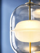 Axyaa Glass Marble LED Modern Pendant Ceiling Lamp