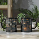 Axyaa Mechanical Gear Coffee Ceramic Mug - Office & Home Tea Cup
