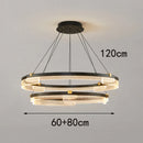 Axyaa Modern LED Pendant Chandeliers for Living Room and Dining Room Lighting