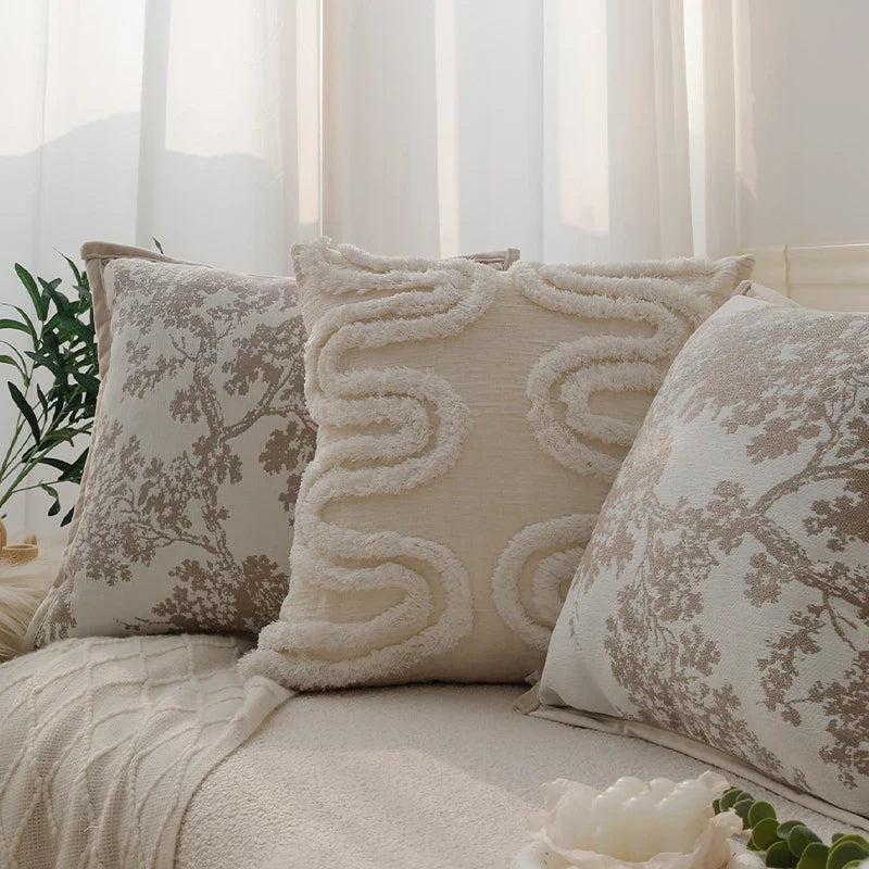 Axyaa Nordic Cushion Cover 45x45 for Stylish Home Decor