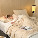 Axyaa Soft Fluffy Fleece Blanket for Autumn Winter, Maternal and Child Grade Bed Sofa Cover