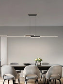 Axyaa Modern Minimalist Chandelier Lamps for Dining Room Luxury Island Table