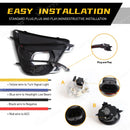 Axyaa LED Daytime Running Light Turn Signal Fog Lamp for Mazda CX5 CX-5 2015 2016