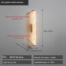 Axyaa Spanish Snowflake Marble LED Wall Lamp - Modern Luxury Lighting