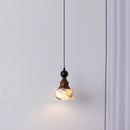 Axyaa 12cm Stone LED Pendant Lamp for Home Decor Living Dining Room