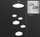 Axyaa Staircase Chandeliers LED Pendant Light Lamps for Modern Home Decor