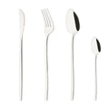 Axyaa Black Gold Stainless Steel Dinnerware Set for Dining & Events