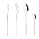 Axyaa Black Gold Stainless Steel Dinnerware Set for Dining & Events