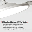 Axyaa 42/48in LED Ceiling Fan Light for Home Indoor Lighting Fixtures