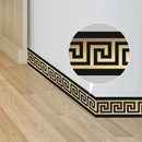 Axyaa Geometric Pattern PVC Wall Border Stickers- Original DIY Design