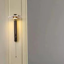 Natural Stone Sconce Wall Lamp With Switch - Axyaa Atmosphere Lighting for Indoor Spaces