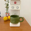Axya™ Ceramic Splash Ink Coffee Mug Set for Couples