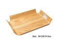 Axyaa Water Willow Bakery Tray: Stylish Rectangle for Hotel & Restaurant