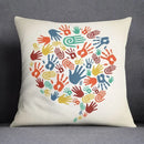 Axyaa Abstract Pillowcase: Sofa Cushion Cover for Living Room & Bedroom