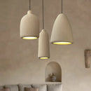 Axyaa Wabi Sabi LED Resin Chandelier: Elegant Pendant Light for Home Decor