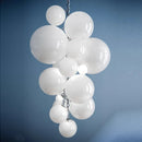 Axyaa Orange Glass Grape Ball Chandeliers: Elegant Villa Hotel Decor
