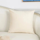 Axyaa Rural White Flower Pillow Cover - Pastoral Style Home Decor Pillowcase