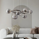 Axyaa Moonlight Chandelier: Modern Hanging Lights for Home Decor & Lighting