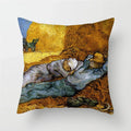 Axyaa Van Gogh Mandala Floral Throw Pillow Cover for Home Decor