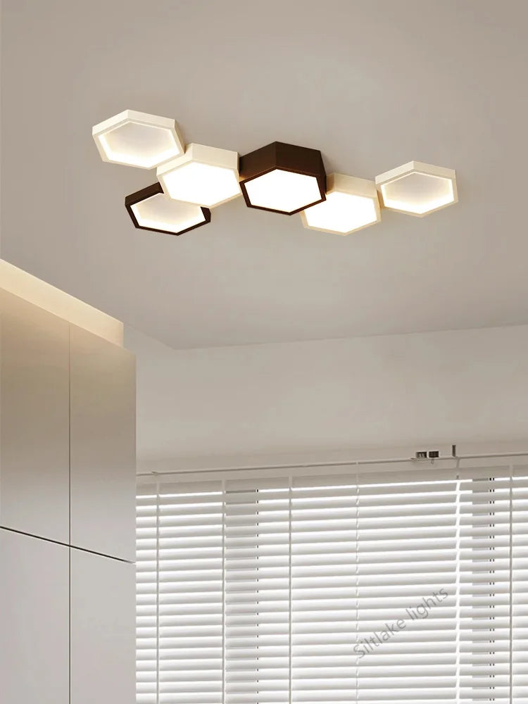 Axyaa Round LED Ceiling Chandelier With Remote Control for Living Room, Bedroom, Dining Room