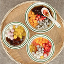 Axyaa Melamine Dessert Bowl Set – Kitchen Tableware for Ramen, Rice, and Sugar