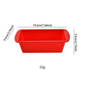 Silicone Rectangular Toast Baking Molds Set - Axyaa Kitchen Tools