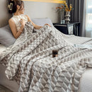 Axyaa 100% Cotton Muslin Throw Blanket - Lightweight Breathable Boho Throws